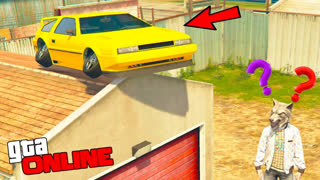 GTA 5 - НИКТО НЕ ЗНАЛ ОБ ЭТОМ СЕКРЕТНОМ МЕСТЕ! СПРЯТАЛ ДЕЛОРИАН НА КРЫШУ ГАРАЖА! - ПРЯЧЬ & ИЩИ GTA ONLINE